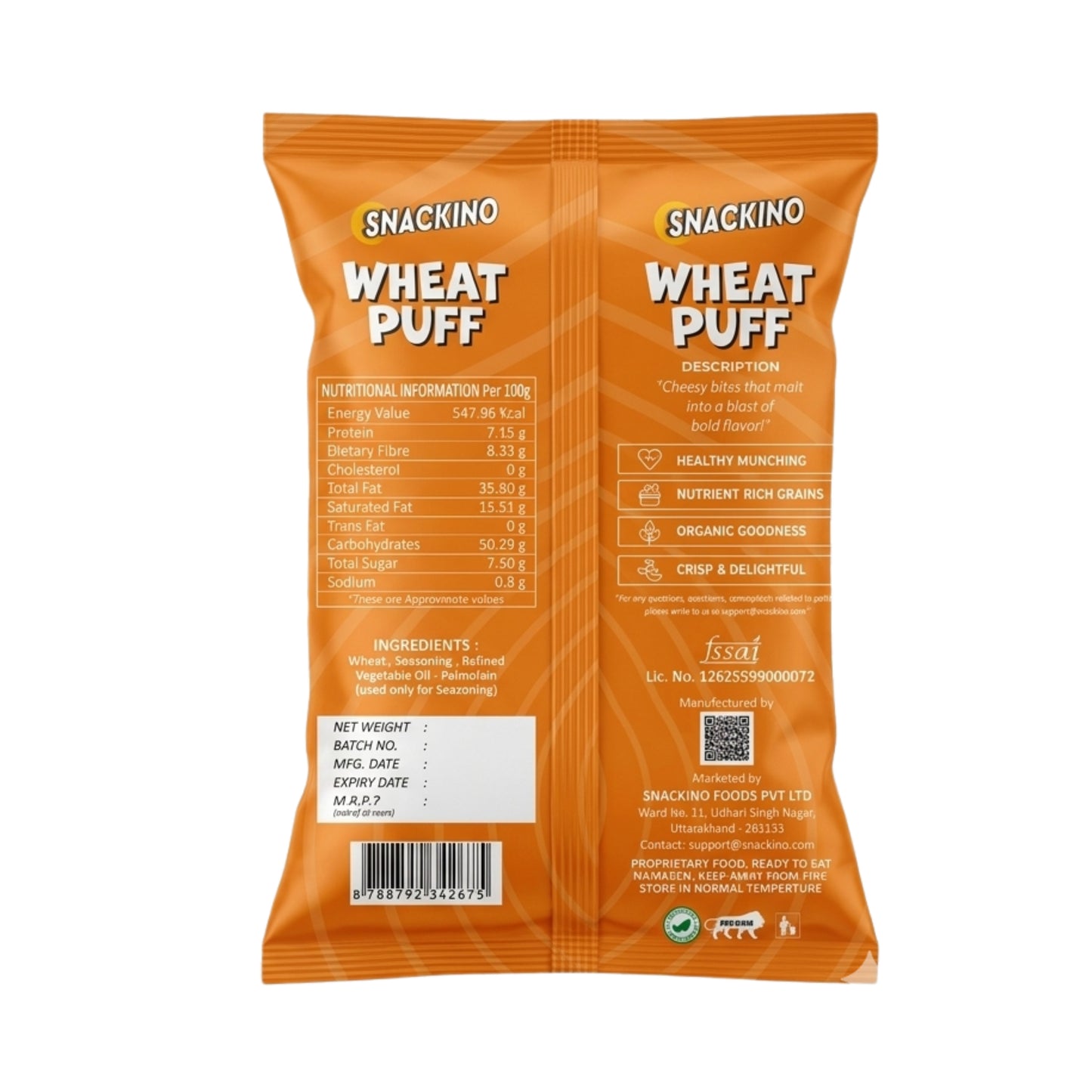 Wheat Puffs - Cheese Blast