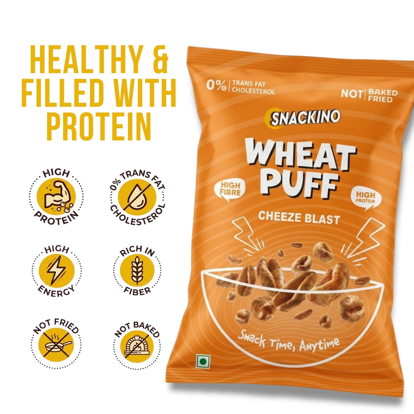 Cheeze Blast Wheat Puff