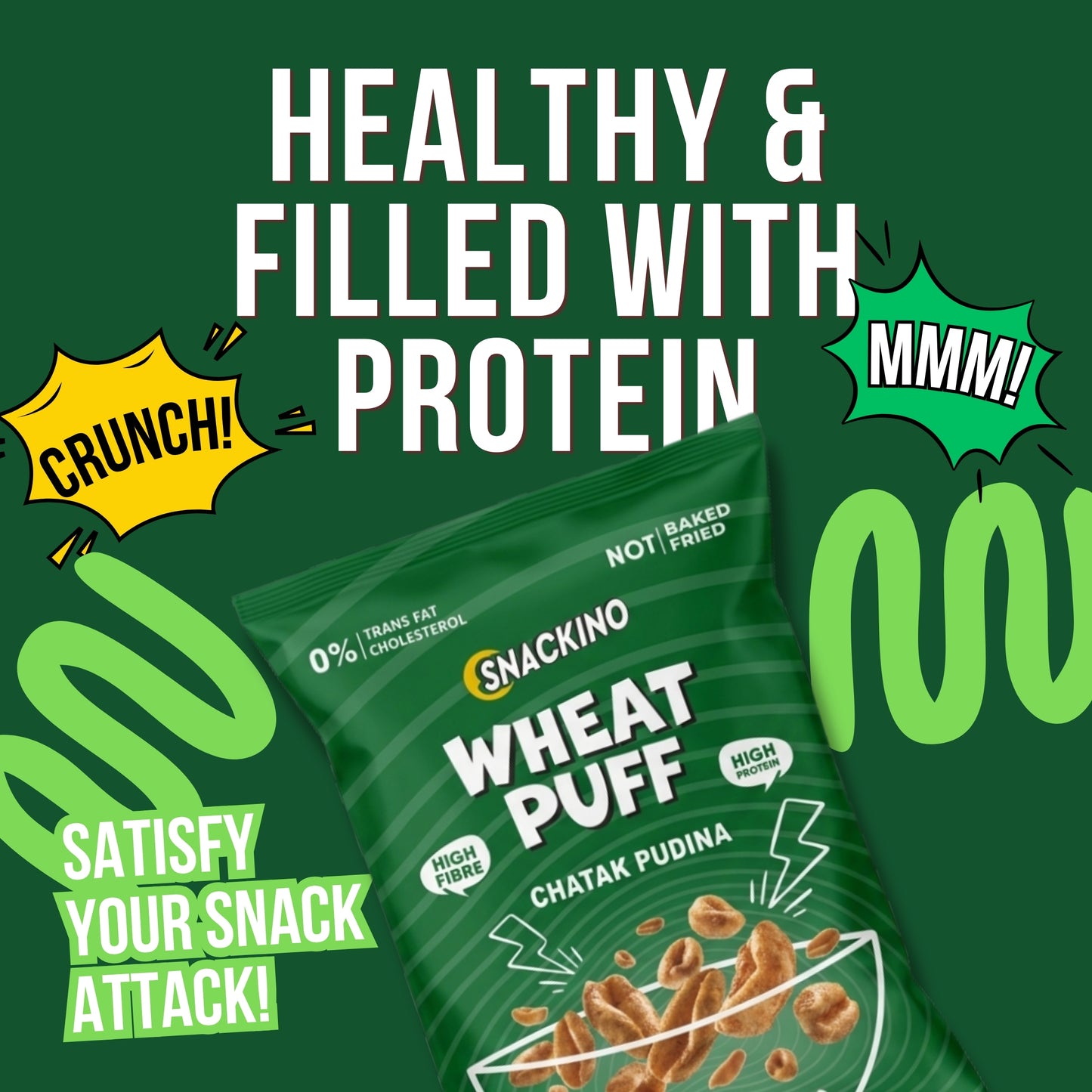 3 Flavors, One Epic Crunch.