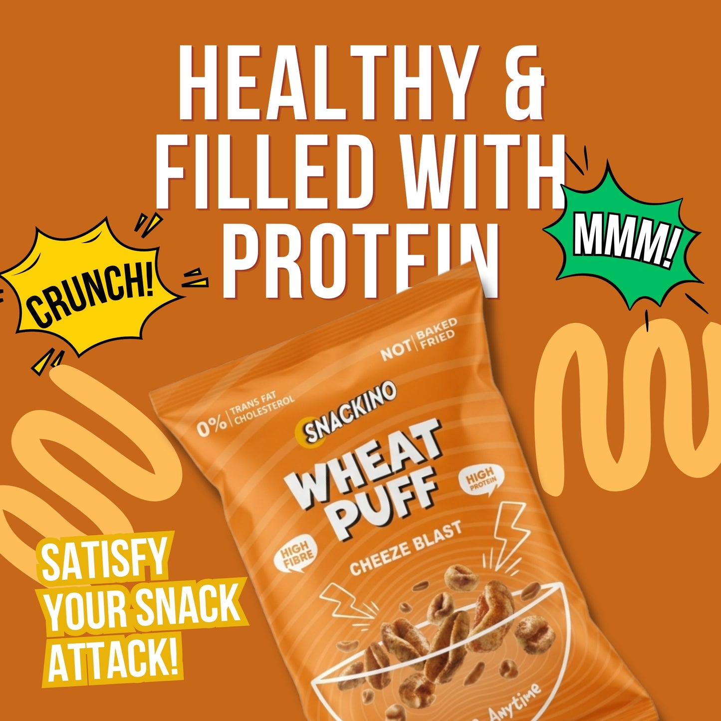 3 Flavors, One Epic Crunch.