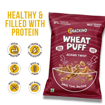 Achari Twist Wheat Puff