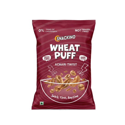 Achari Twist Wheat Puff Pack of 3