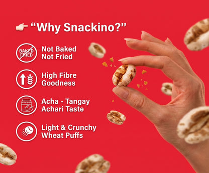 Achari Twist Wheat Puff