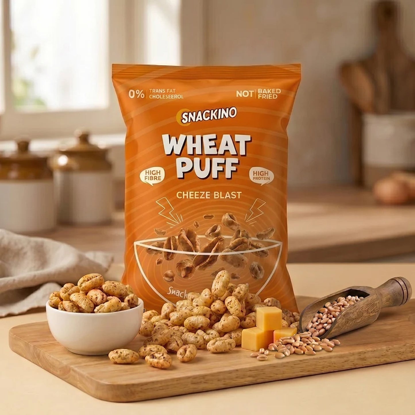 Cheeze Blast Wheat Puff Pack of 3