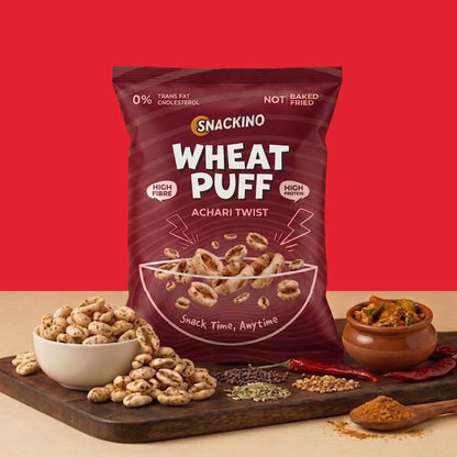 Wheat Puffs - Aachari Twist